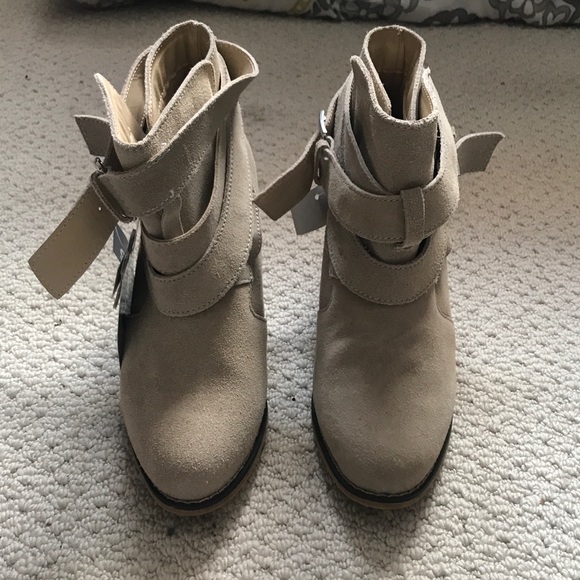 Tan Booties - Picture 4 of 6
